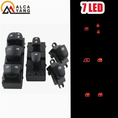 Fensterheber Schalter LED Auto Glasheber Steuerung Taste 25401-3NA0A
