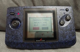 NeoGeo Pocket Color Console And Game Lot *English*