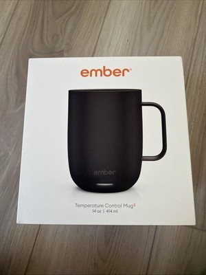 READ DESCRIPTION Ember 14 oz Ceramic Temperature Controlled Smart Mug - Black