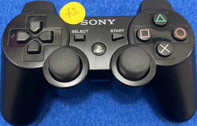 Sony PS3 DualShock 3 Wireless Controller   Black OEM Original Tested