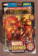 Marvel Legends Human Torch Series 2 Toy Biz Action Figure NIP MOC 2002