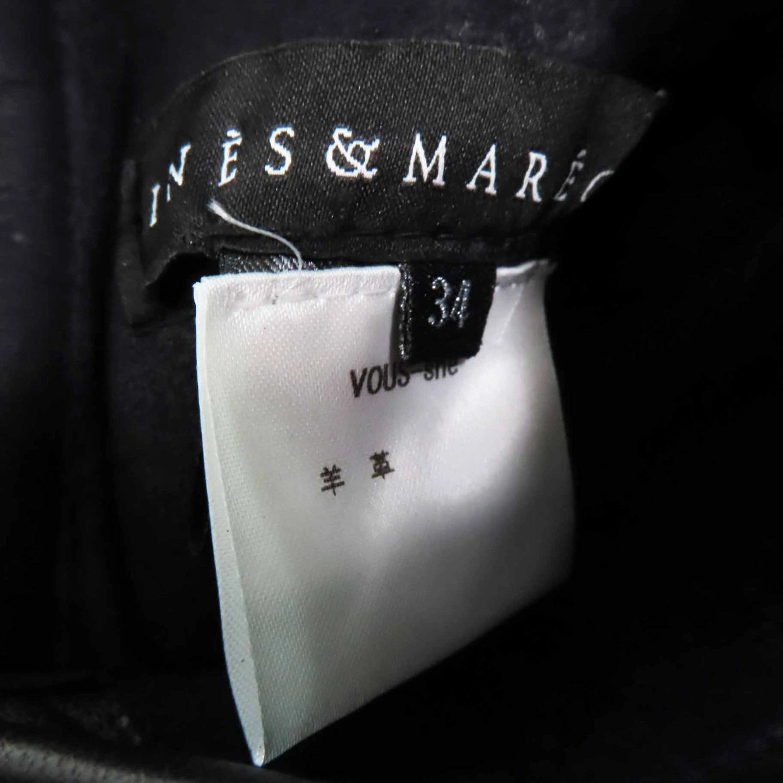 Good condition INES MARECHAL Reversible Double Br… - image 9