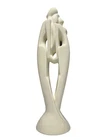 Vintage Haeger  Art Deco Statue Figurine 20 inch tall Lovers Rendezvous