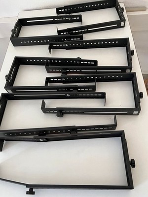 9x RICOO PC Computer CPU Tischhalterung Untertisch Server Rack Halterung TRH-02