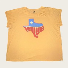 Vintage Willie Nelson Texas Tour T-Shirt – Zion Rootswear – Fits 5XL / 6XL