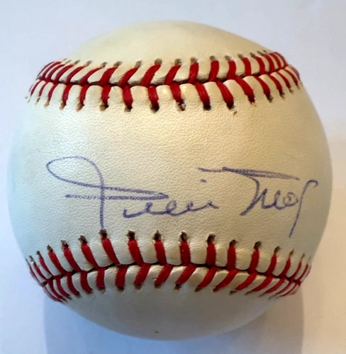 Willie Mays Signed Autographed National League Baseball Ball JSA LOA