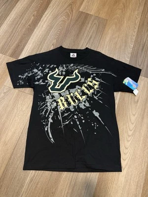 Tri Lake T-Shirt Men's Size M Black South Florida Bulls NCAA Rare Dead stock - Image 1 of 4