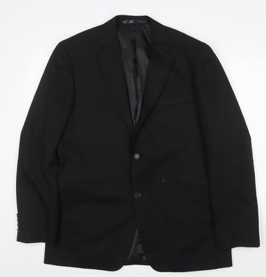 Dehavilland Herren Blazer Schwarz 42 Regular Fit