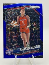 2025 Panini Prizm WNBA #81 Shakira Austin Blue Velocity Prizms 2