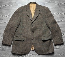 Mens Vintage Harris Tweed Dunn Co Blazer Jacket