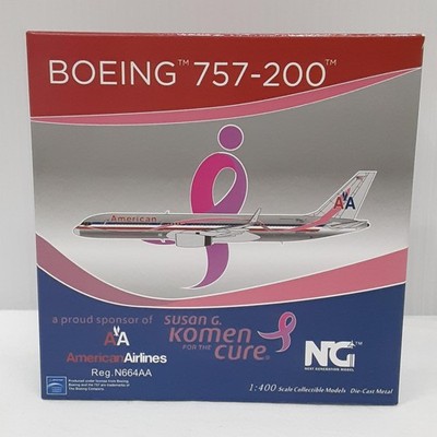 NG Model 53190 American Airlines 1/400 Scale Model, Used