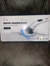 Electric Cleaning Brush 8-in-1 QX-018 Long Handle For Hard To Reach Areas