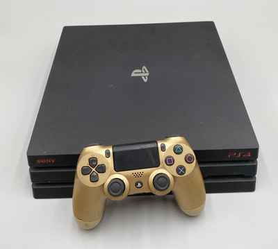 Sony PlayStation 4 Pro PS4 CUH-7215B 1TB Gaming Console + GOLD