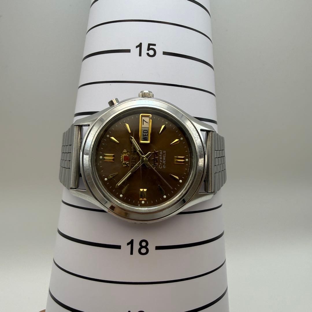 Working ORIENT Three Star Day Date Automatic 21 J… - image 6