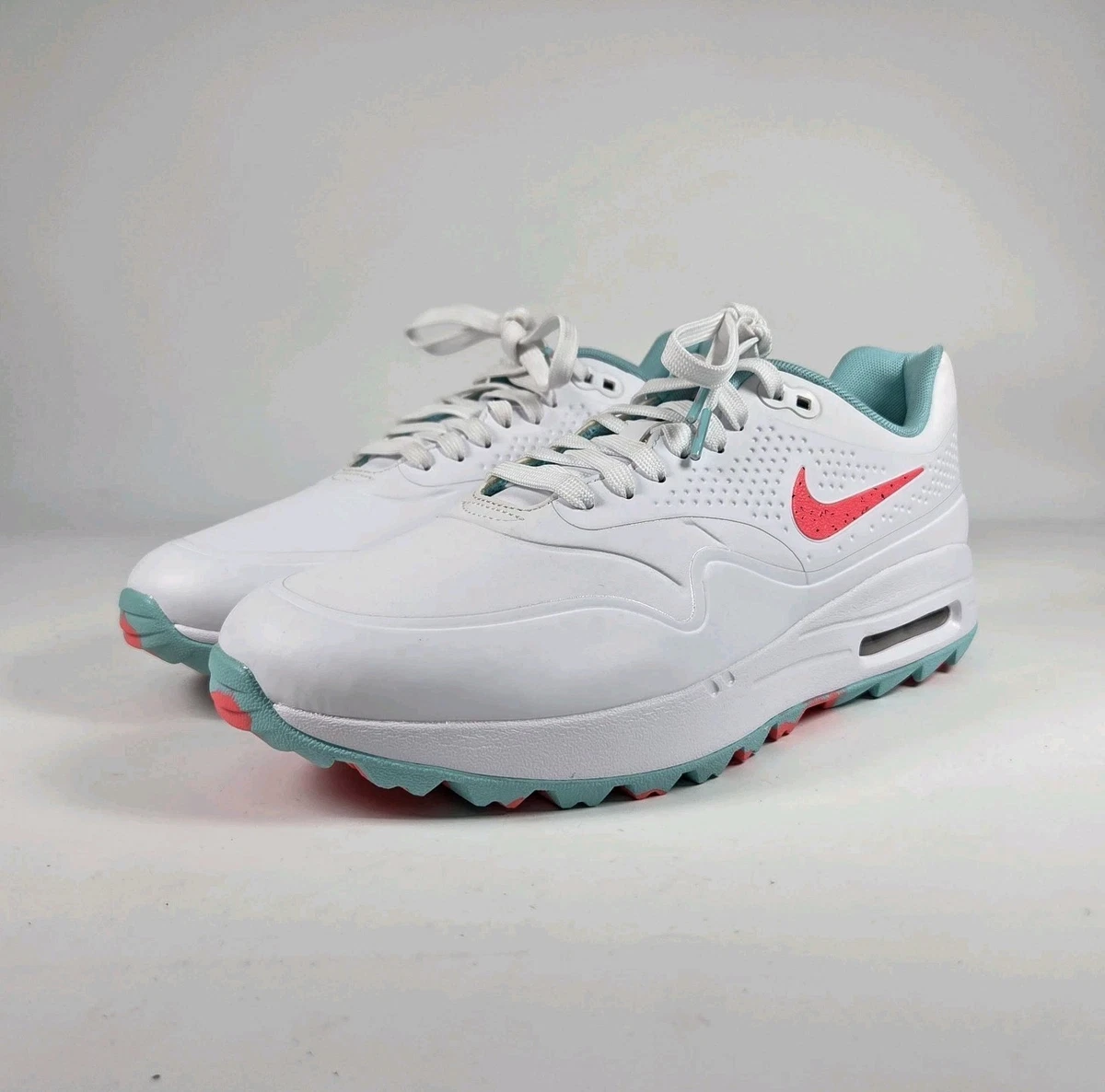 Nike Air Max 1 Golf White Aurora Hot Punch for Sale | Authenticity