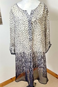 size 22 beach cover up
