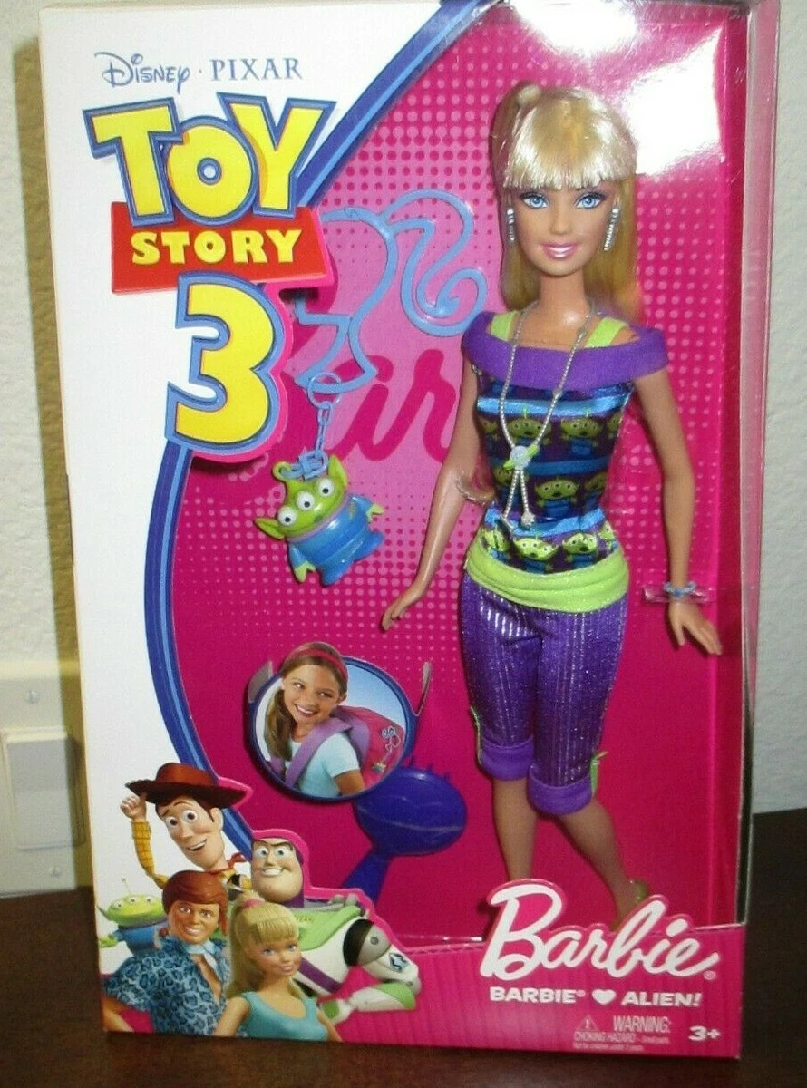 kromatisk instans Faial BARBIE...TOY STORY 3 BARBIE LOVES ALIEN......NRFB | eBay