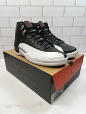 Nike Retro Air Jordan Black Playoff Playoffs 12s 12 Mens Men
