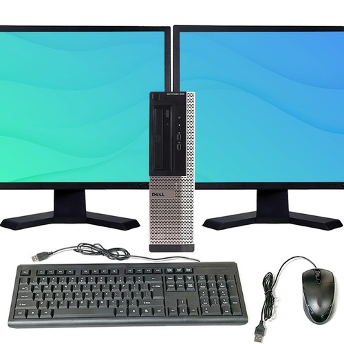 Dell Desktop Computer i5 PC SFF Up To 16GB RAM 2TB HD/SSD 24in Windows 10 Pro - Picture 12 of 13