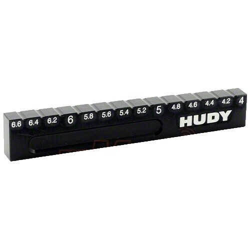 Hudy Pneumatici in gomma V2 + ruote anteriori Formula 1 1/10 (x2) 803072