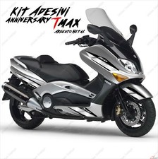Adhesivos Aniversario Gráfica Compatible Yamaha TMAX T-MAX 01 07 Negro Plata