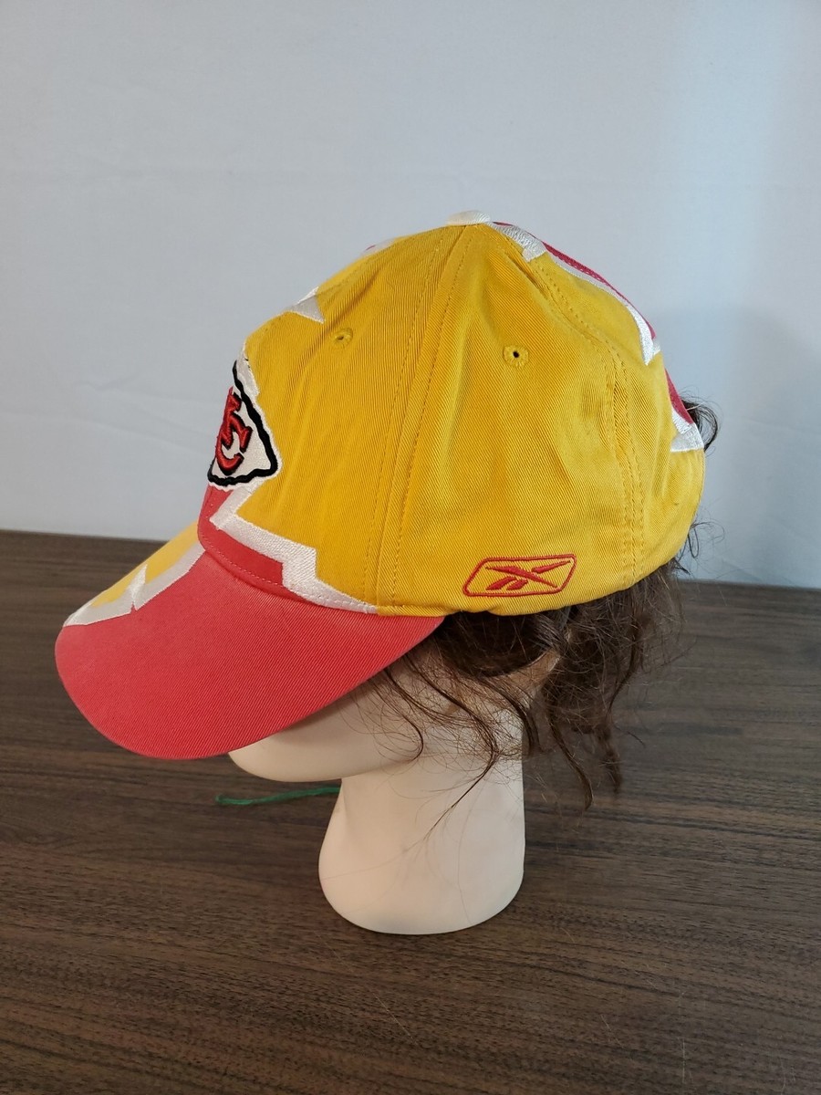 Kansas City Chief's Sharktooth Adjustable Reebok NFL Football Hat View 2