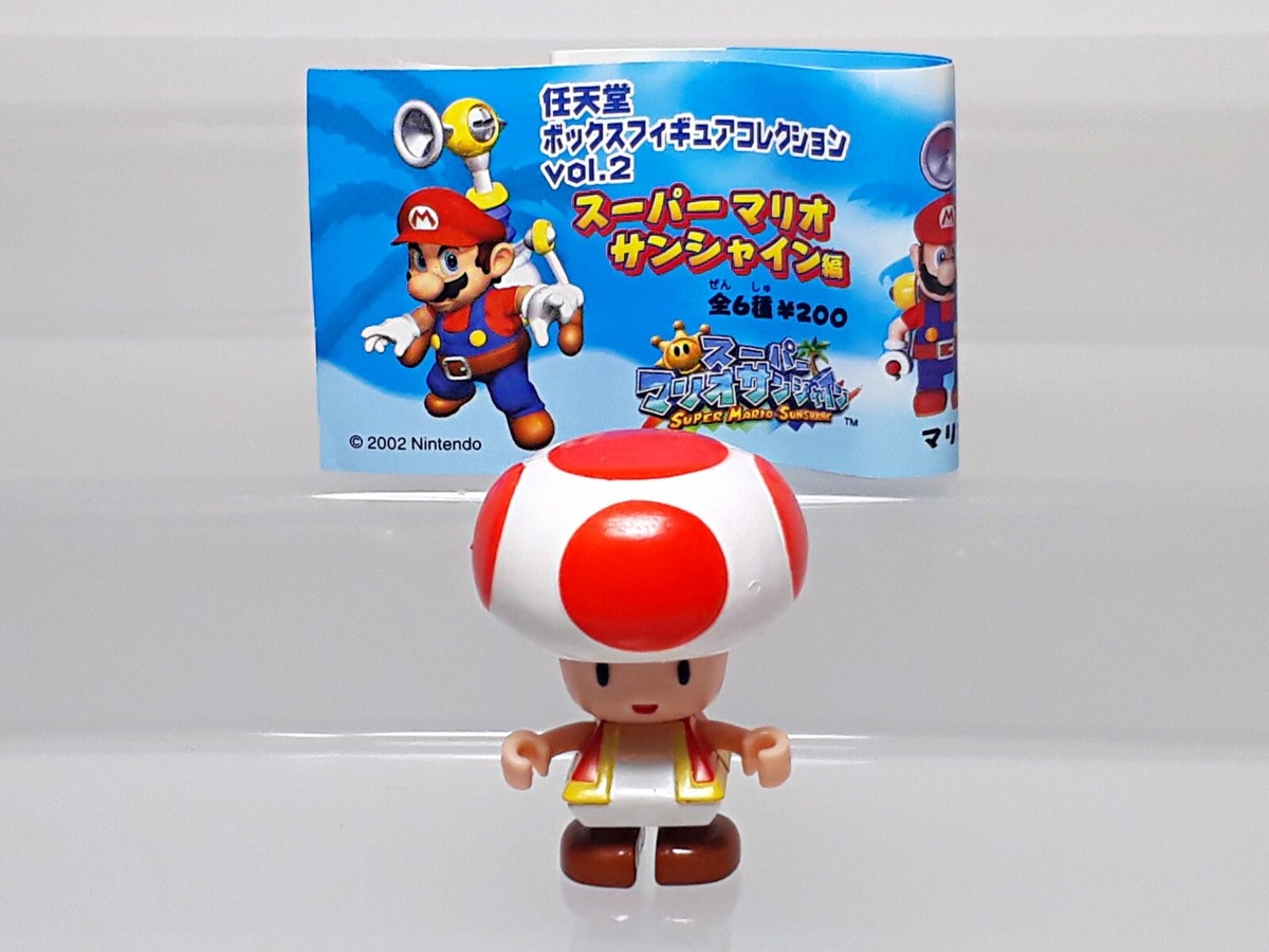 Toad Super Mario Sunshine Kubrick Figure Yujin 2002 Gashapon Japan
