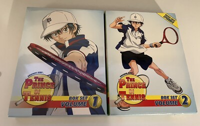 少年漫画 Rare 1st EditionThe Prince of Tennis Vo The Prince of Tennis Box Sets Volume 1 Sealed & Volume 2 Pre-Owned