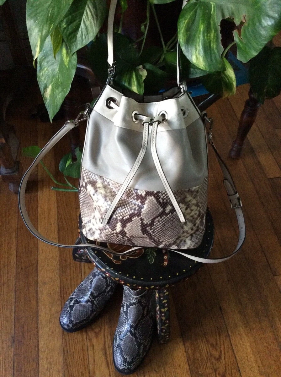 Michael kors python handbag on sale on sale