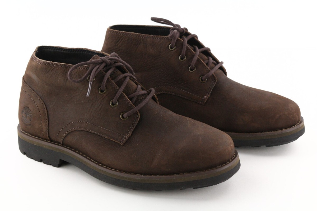 TIMBERLAND A3ZV1 Men Boots UK7 Leather Lace Up Almond Toe TIMBERLAND A3ZV1 Men Boots UK7 Leather Lace Up Almond Toe
