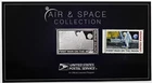 2019 USPS Air & Space Collection First Man on the Moon 1oz .999 Silver Bar/Stamp