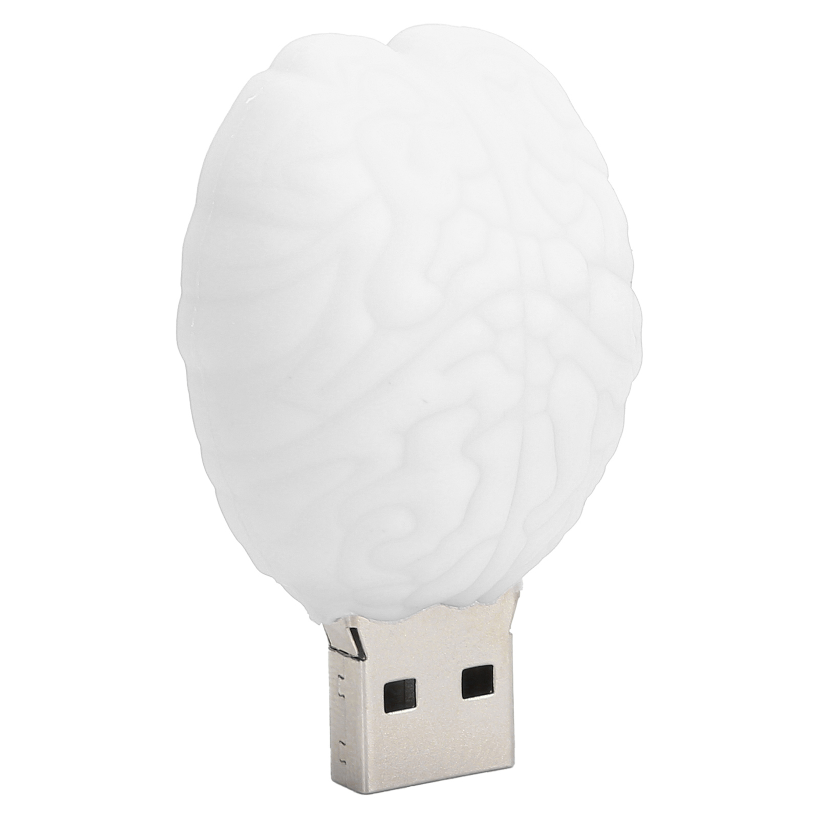 2.0 USB Flash Drive Pendrive with Cartoon Brain Design for Portable Data Storage