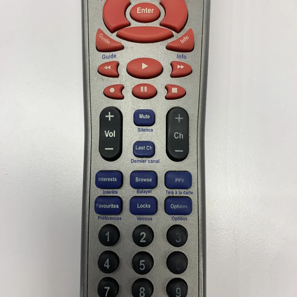 Motorola IRC550 Star Choice Shaw Cable Box Remote Control (p#002) - Image 3 of 4