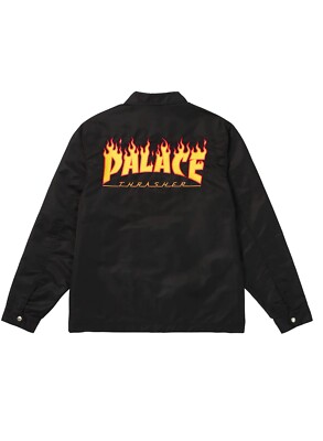 Palace X Thrasher Jacket Black Size XL | eBay