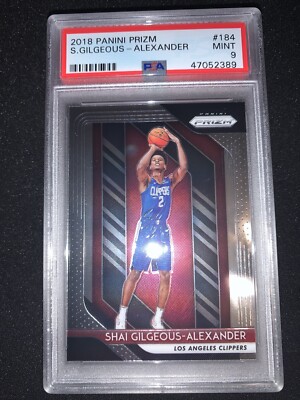 2018-19 Panini Prizm - Shai Gilgeous-Alexander #184 (RC) for sale