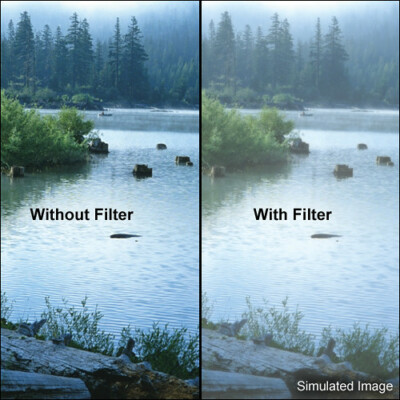 New Tiffen 4x5.65'' Double Fog 1/4 Filter MFR #45650DF14