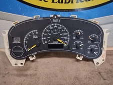 2003-2007 CHEVY TRUCK CLUSTER GAUGES SILVERADO SIERRA INSTRUMENT  **PARTS ONLY**
