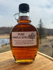 Pure Maple Syrup Minnesota Made Glass Bottle Chef Curated Gourmet