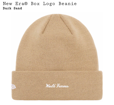 Supreme x New Era Box Logo Beanie | eBay Supreme x New Era Box Logo Beanie | eBay