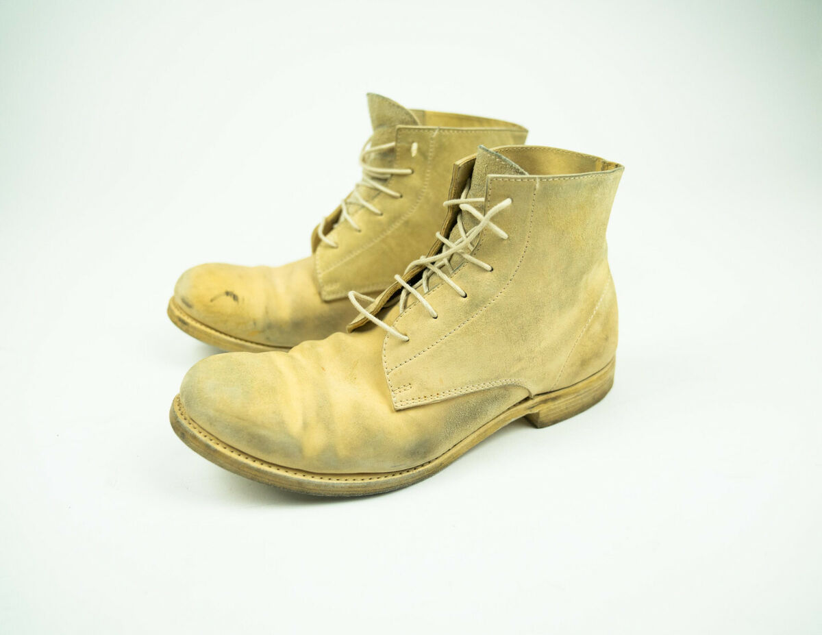 A1923 A DICIANNOVEVENTITRE Lace Up Boots Bone Leather 43 10 A1923 A DICIANNOVEVENTITRE Lace Up Boots Bone Leather 43 10