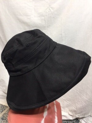 Nine West Cotton Canvas kettle hat Black one Size Nine West Washed Cotton Canvas Kettle Hat Black One Size | eBay main image 4