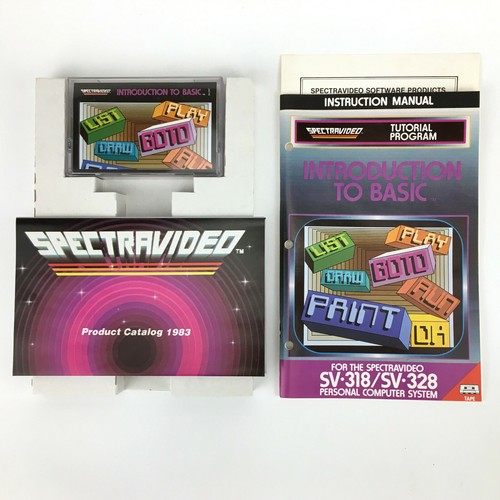 SPECTRAVIDEO 4 NIB CASSETTE ARMOURED ASSAULT SPECTRON BASIC SPECTRA VINTAGE NOS - Picture 3 of 9