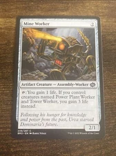 Mine Worker 239/287 The Brothers' War MTG Magic The Gathering L3068*