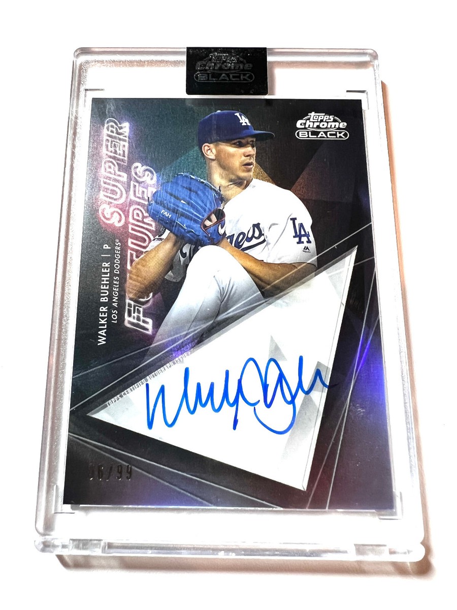2020 Topps Chrome Black - Super Futures Autographs Walker Buehler