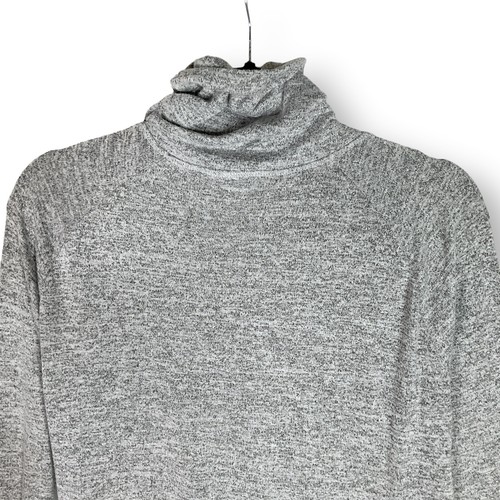 Pullover Rag & Bone Camdon cuello alto detalle cremallera talla S gris atletismo - Imagen 7 de 10