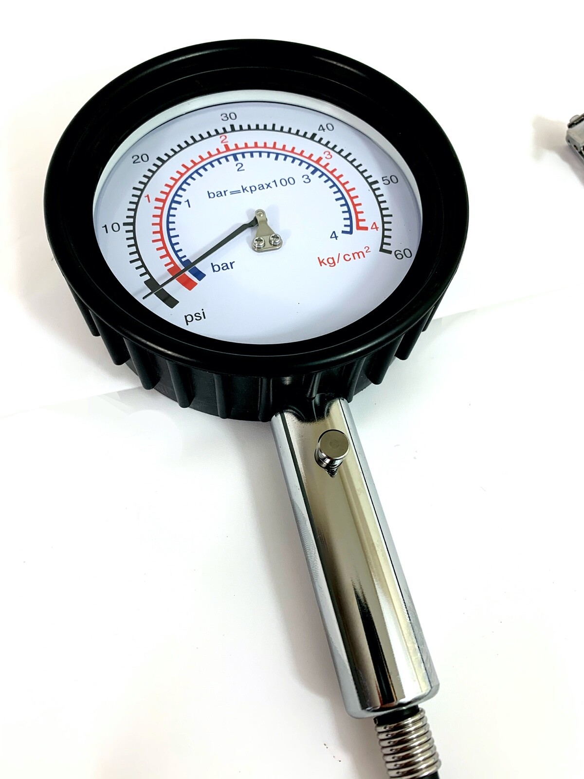 GO KART LARGE TYRE PRESSURE GAUGE / TRACK DAYS BIKE RACE CAR /NEXTKARTING