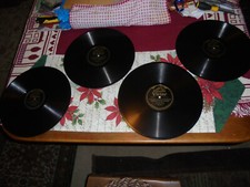 LOTTO VINTAGE VICTOR RECORD (4) VICTOR MILITARY BAND (2) CONWAYS BAND OTTIME CONDIZIONI