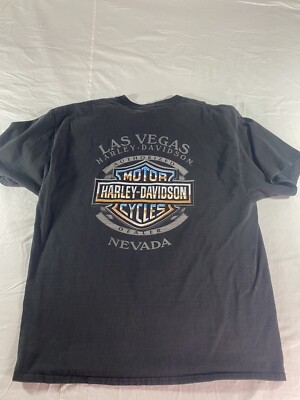 HARLEY-DAVIDSON スリーブレスTシャツ LAS VEGAS Vintage harley Davidson Shirt Sleeveless Sz X Large Las