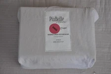 PiuBelle PREMIERE 4 PIECE KING SET FINE LINENS Taupe 55% Cotton 45% Linen   B813