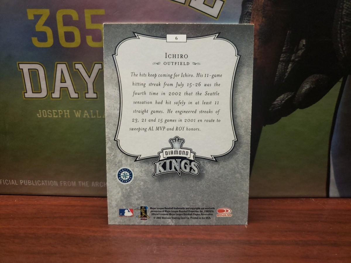 2003 Donruss - #6 Ichiro Suzuki Mariners Diamond Kings | eBay